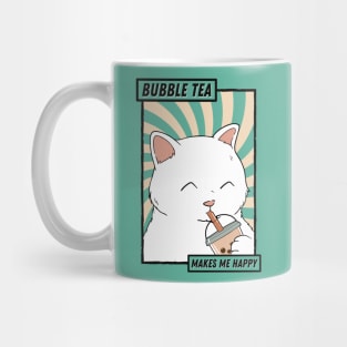 Bubble Tea Makes Me Happy Mug